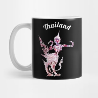 Thailand Kinnaree – Figure Of Spiritual Good Fortune T-Shirt Mug